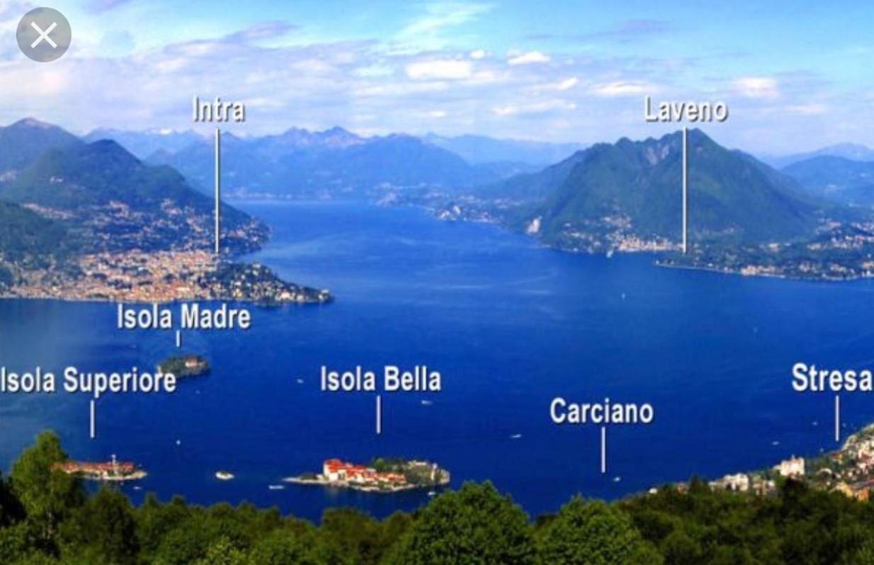 Casa Chia Lago Maggiore Laveno Εξωτερικό φωτογραφία